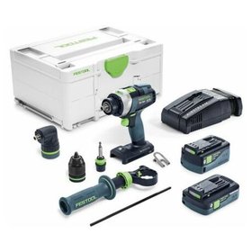 Festool - Akku-Schlagbohrschrauber TPC 18/4 5,2/4,0 I-Set SCA QUADRIVE