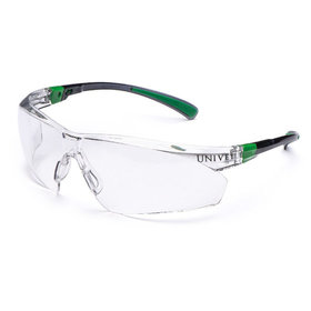 Schutzbrille 506 UP EN 166, EN 170 Bügel schwarz/grün Polycarbonat