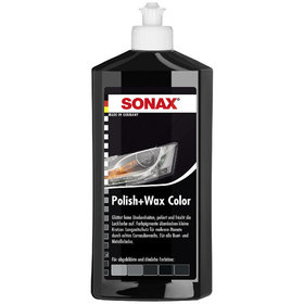 SONAX® - Polish + Wax Color schwarz 500 ml