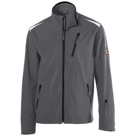 FORTIS AS - Softshell-Jacke 24, dunkel-grau/schwarz, Größe XXXL