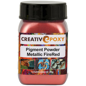 CreativEpoxy - Pigment Powder Metallic FireRed, 40 g