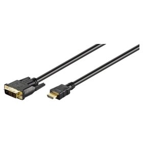goobay® - HDMI/DVI-D Kabel 51580 2m schwarz