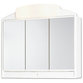 Jokey - Spiegelschrank Rano LED weiß 59 x 51 x 16(14) cm