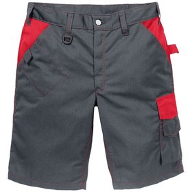 KANSAS® - Shorts Icon Cool 2119, grau/rot, Größe C50