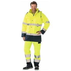 Planam - Parka 2057 warngelb/marineblau, Größe 2XL