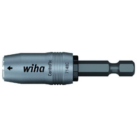 Wiha® - Bithalter 7148 CF DIN ISO 1173 E 6,3 Ant.: 1/4" Abt.: 1/4" L:60mm