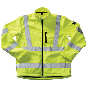 MASCOT® - Warnschutz-Softshelljacke Calgary 08005-159, warngelb, Größe 2XL