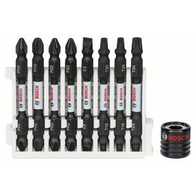 Bosch - Doppelklingen Schrauberbit-Set Impact Control, 9-teilig, diverse, 65mm (2608522345)