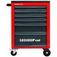 GEDORE red® - Werkstattwagen MECHANIC 6 Schubladen, Stahlblech, leer, abschließbar R20150006