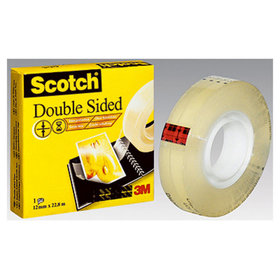 3M™ - Scotch Klebefilm D6651222 12mm x 22,8m beidseitig klebend