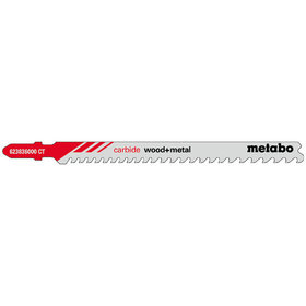 metabo® - 3 Stichsägeblätter "carbide wood + metal" 108/3,5-5mm, HM (623836000)