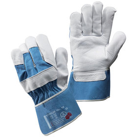 FORTIS AS - Lederhandschuh Steeler, blau, Größe 8