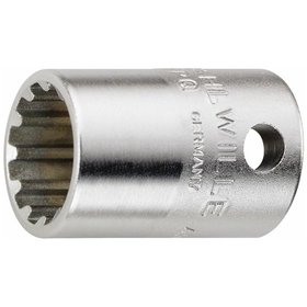 STAHLWILLE® - 3/8" (10mm) Steckschlüsseleinsatz Spline SW.3/8" L.26,5mm