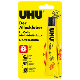 UHU® - Alleskleber, 20 g, Tube, Infokarte