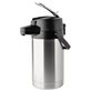 helios® - Pumpkanne Coffeestation 8257 2,5l edelstahl/schwarz