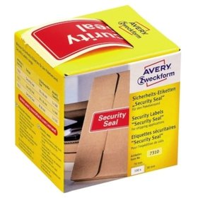 AVERY™ Zweckform - 7310 Etiketten Security Seal 78 x 38 mm 100er-Pack