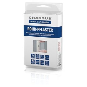 Crassus - Rohr-Pflaster CRP 10/15, 100x150mm, 7 bar