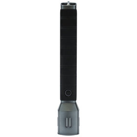ABUS - Taschenlampe TL-525, IP 44, L:259mm,grau,Aluminium, LED,Batterietyp IEC: LR 14
