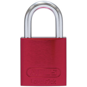 ABUS - AV-Vorhangschloss, LoveLock 72LL/40 Lock-Tag, Aluminium rot