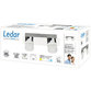 LEDINO - LED-Wand-/Deckenleuchten 2x 5W, 3000K, chrom
