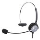 hama® - Kopfbügel-Headset, schwarz/silber, 00040625, Universal, f. Telefone mit 2,5