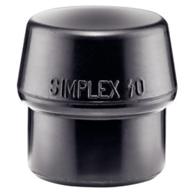 HALDER - SIMPLEX-Einsatz, Gummikomposition, schwarz | D=40 mm | 3202.040