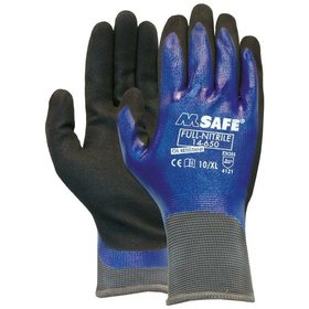 OXXA® - Handschuh M-Safe 14-650, Nitril, Größe 9, vollbeschichtet