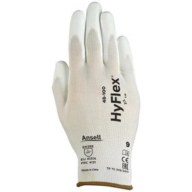 Ansell® - Mechanischer Schutzhandschuh HyFlex® 48-100, weiß, Größe 7