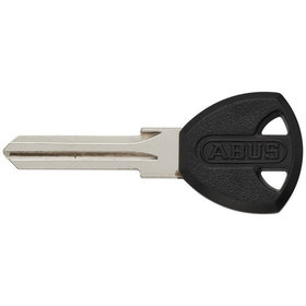 ABUS - Schlüsselrohling, P82, halbrund, Messing neusilber