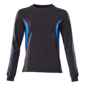 MASCOT® - Sweatshirt ACCELERATE Schwarzblau/Azurblau 18394-962-01091, Größe L ONE