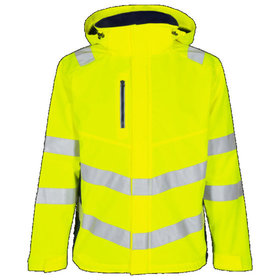 Engel - Safety Shelljacke 1146-930, Warngelb/Blue Ink, Größe L