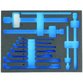 GEDORE - EI-1101 CT-1.29/3K Schaumstoffmodul i-BOXX 72 leer