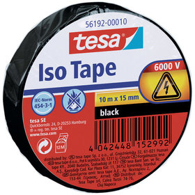 tesa® - Isolierband schwarz 10m x 15mm