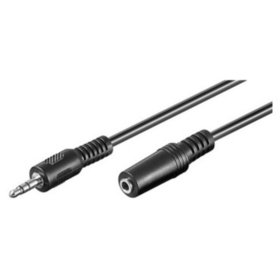 goobay® - Anschlusskabel Klinke Klinke Buchse/Stecker 5m