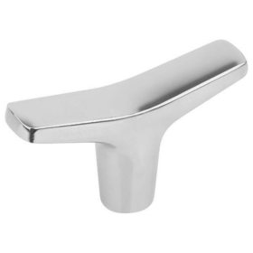 KIPP - T-GRIFF HYGIENIC USIT® D=M05, A=55,2, B=12,3, H=32,9, EDELSTAHL 1.4404 POLIERT