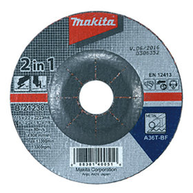 Makita® - Schruppscheibe 2in1 115mm 40 Stück B-21238-40