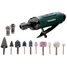 metabo® - Druckluft-Geradschleifer DG 25 Set (604116500), Kunststoffkoffer