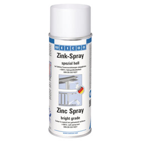 WEICON® - Zink-Spray spezial hell | kathodischer Korrosionsschutz mit Zulassung für den Lebensmittelbereich | 400 ml