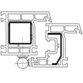 SIMONSWERK - FT-Aufschraubband, SIKU® K 3174 WF, für Drehflügel, edelstahl matt gebürstet