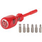 KSTOOLS® - 1/4" Bit-Schraubendreher mit Schutzisolierung und Magazin