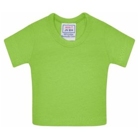 James & Nicholson - Mini T-Shirt in Einheitsgröße, lime-grün