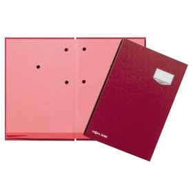 PAGNA® - Unterschriftenmappe de Luxe 24202-01 20 Fächer Pappe rot