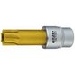 HAZET - Nockenwellen-Versteller TORX® Schraubendreher-Einsatz, mit Bohrung 2788-T100H, Vierkant 12,5mm (1/2"), Tamper Resistant TORX® Profil, T100H