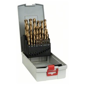 Bosch - Metallbohrer-Set DIN 338 HSS-TiN in ProBox 25-teilig ø1-13mm (2608587019)