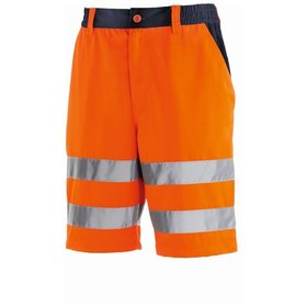 teXXor® - Warnschutz-Shorts ERIE, warnorange, Größe 60