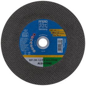 PFERD - Trennscheibe EHT 230x3,2x22,23 mm gerade Uni.-Linie PSF ALU+STONE für Alu/NE-Met./Stein (5)