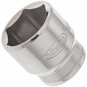 VIGOR® - Sechskant Steckschlüsseleinsatz ∙ V2262N ∙ Vierkant 10mm (3/8") ∙ Außen Sechskant Profil ∙ 22mm