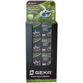 GEKA® - 3-Arm Kreisregner, 24x 17.0005.9 im Verkaufsdisplay