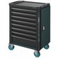 HAZET - Werkstattwagen Assistent 179NT-8-RAL7016, Schubladen, flach: 7 x 81 x 522 x 398mm, Schubladen, hoch: 1 x 166 x 522 x 398mm