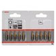 Bosch - Schrauberbit Max Grip, T20, 25mm, 10er-Pack